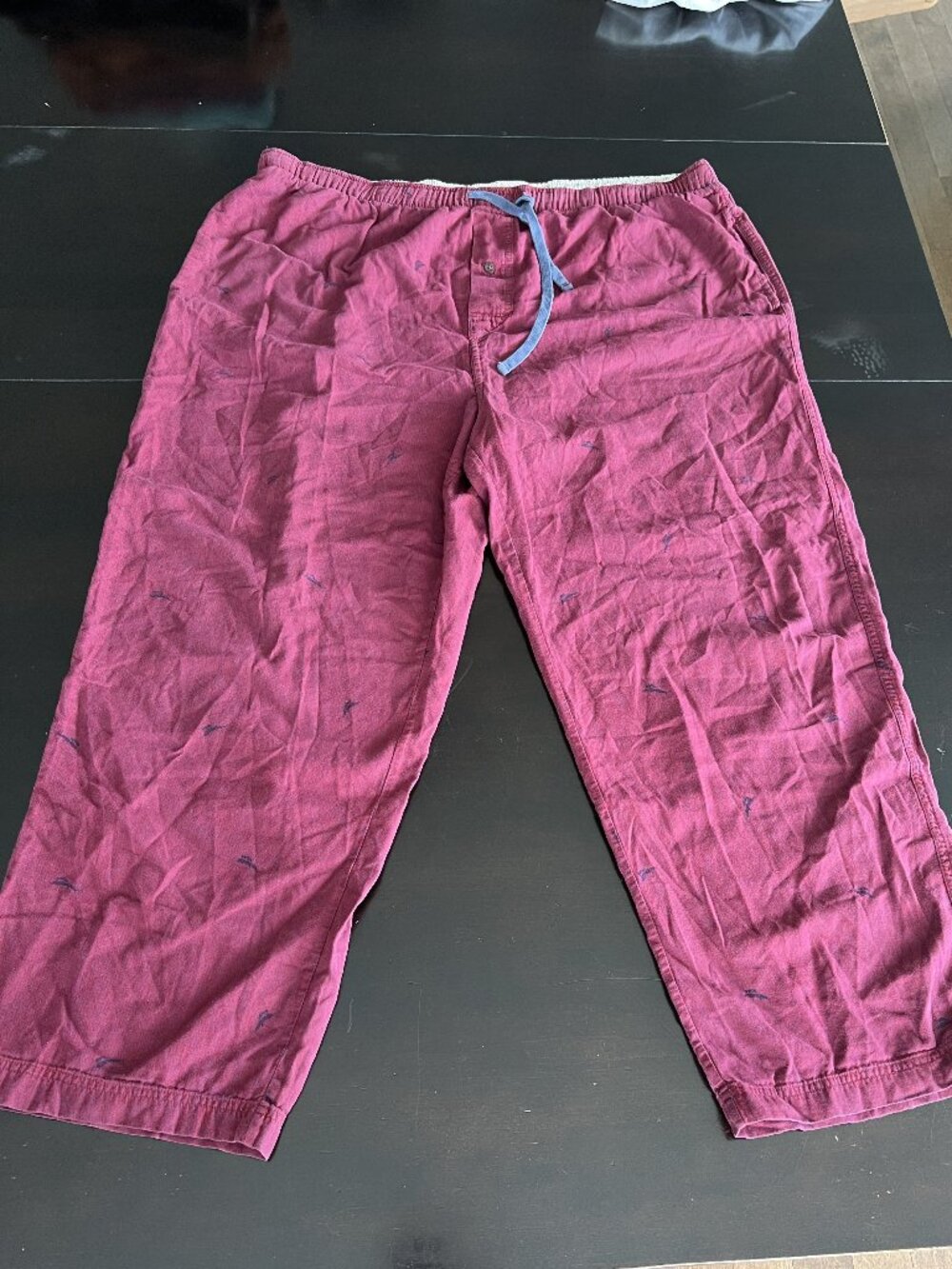 Tommy Bahama Lounge Pants 1XB Men’s Burgundy Beach Casual Big & Tall